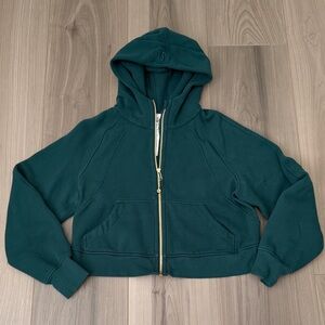 Lululemon Green Zip Hoodie